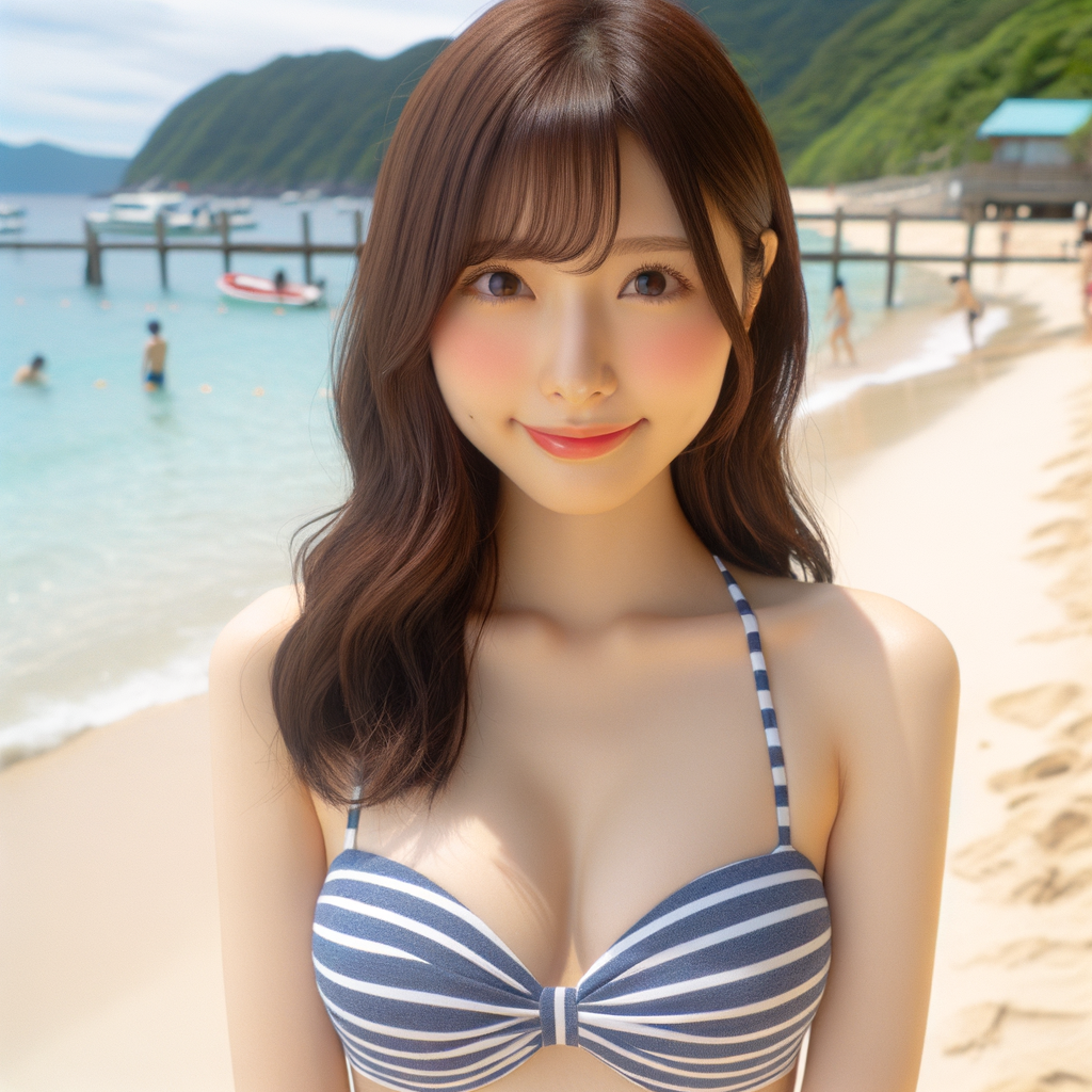 可愛い夏女子生成２