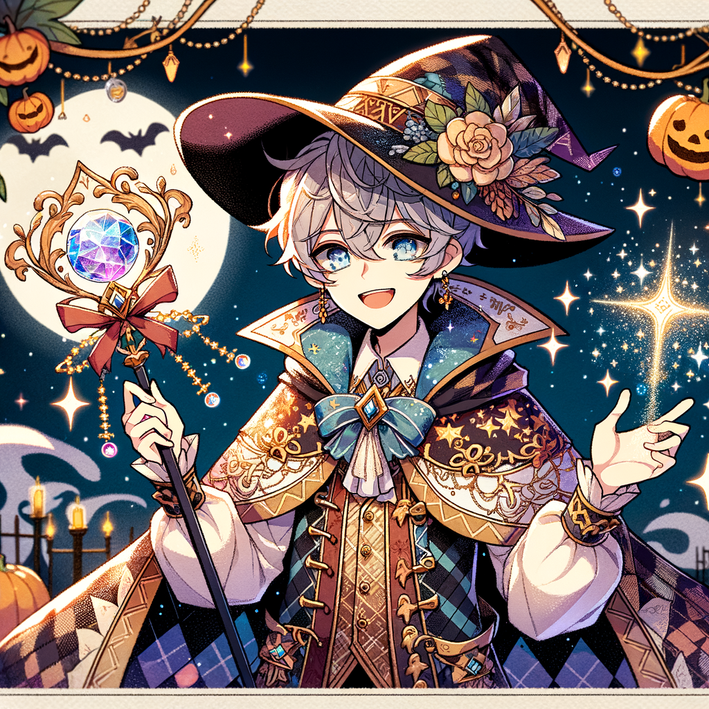 キャラクターを入力するだけ？！ハロウィン🎃イラストを生成！