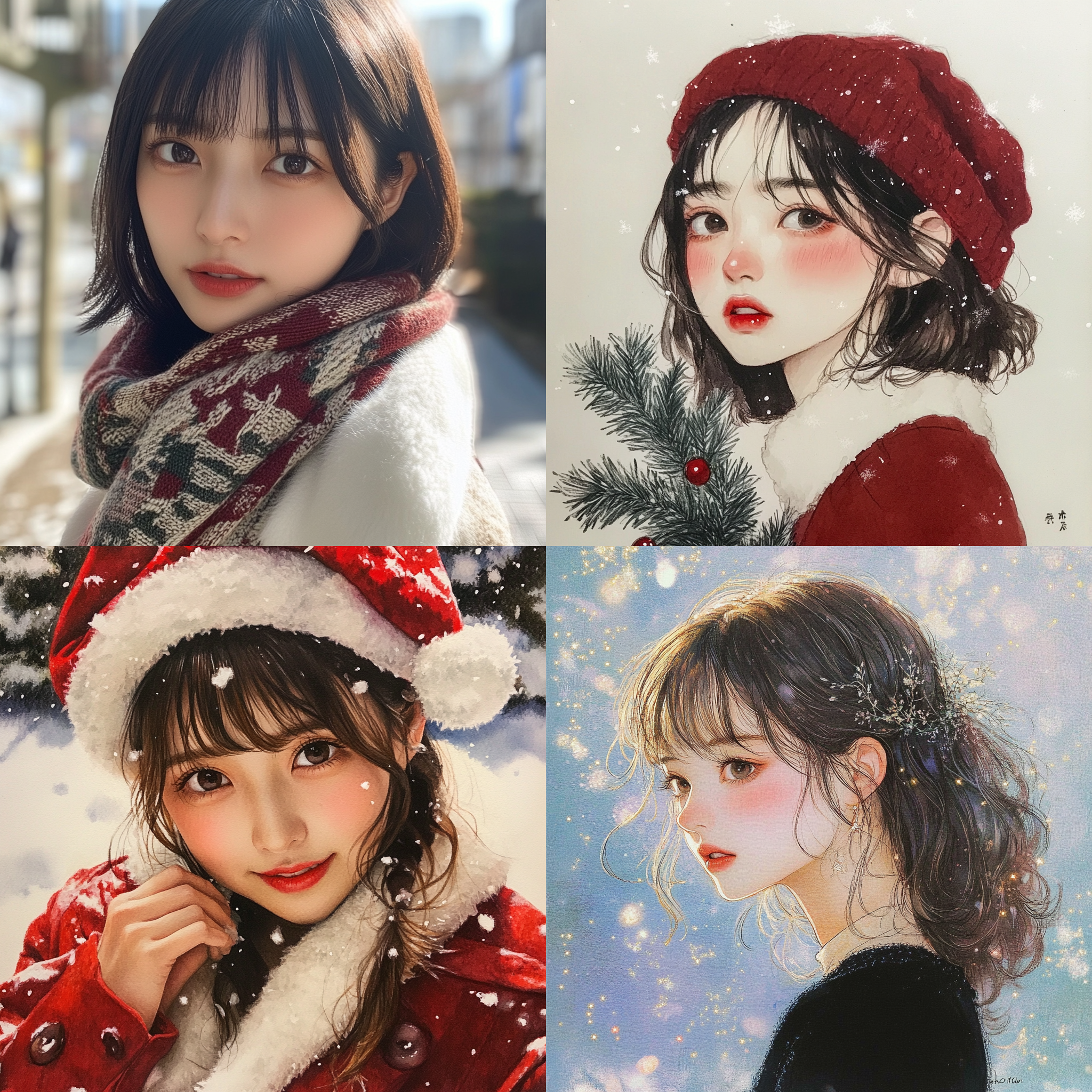 🌲クリスマス🌲コスプレ美女