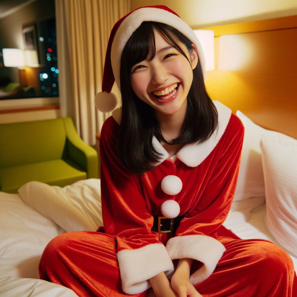 🎄⭐️クリスマスに美女とホテルで❤️