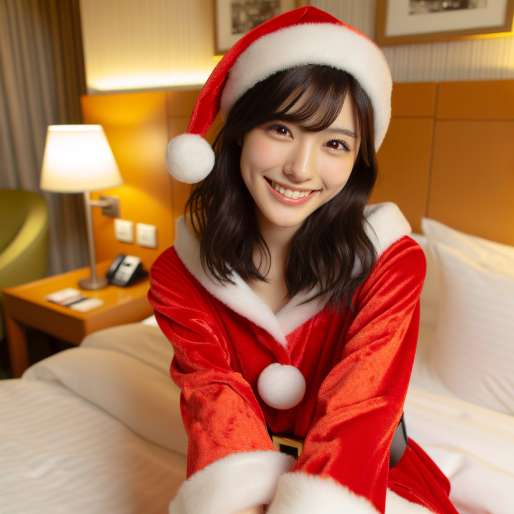 🎄⭐️クリスマスに美女とホテルで❤️