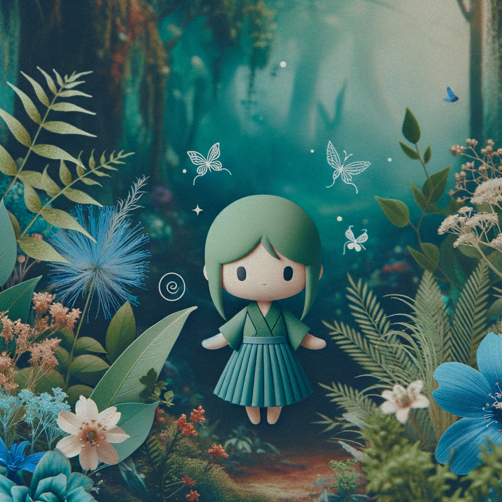 森の中の妖精