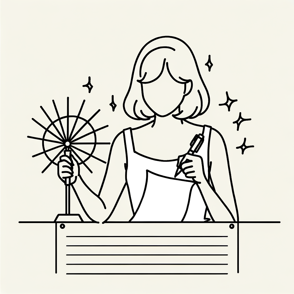 テキスト入りの手書き風イラスト生成プロンプト | 天秤AI byGMO